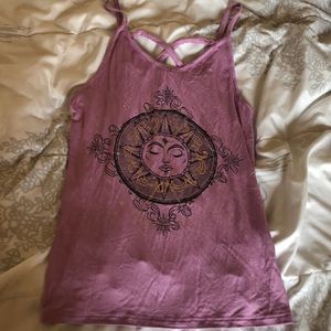 Purple tank top